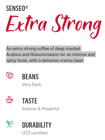 Senseo Extra Strong - Senseo Coffee Pods